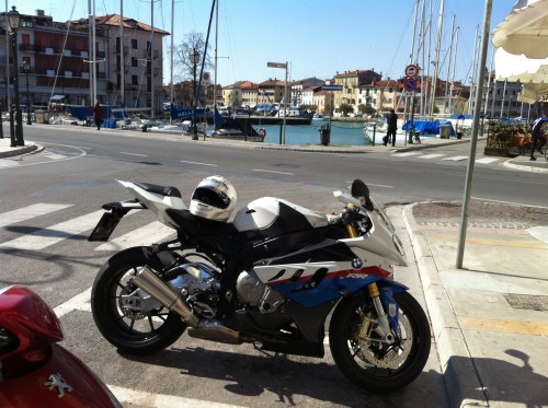 Mit dem Motorrad nach Grado