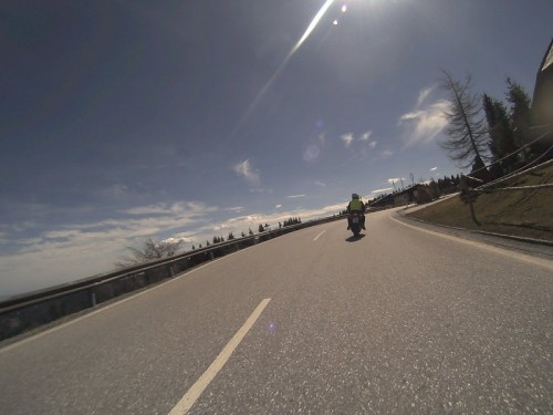 Ideale Wetterbedingungen zum Motorradfahren
