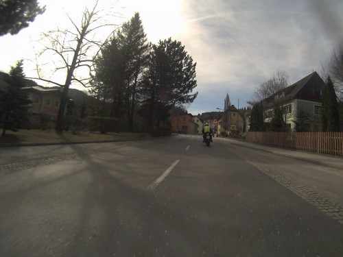 Fahrt durch Stadl an der Mur