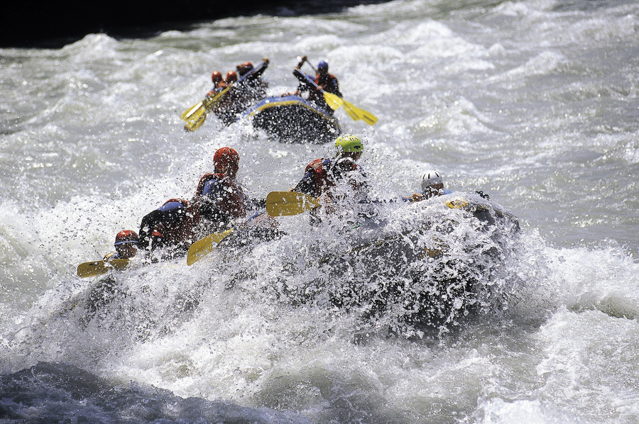 Rafting auf der Mur im Lungau