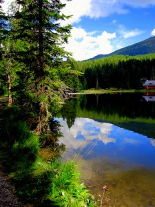 Bergsee im Salzburger Land